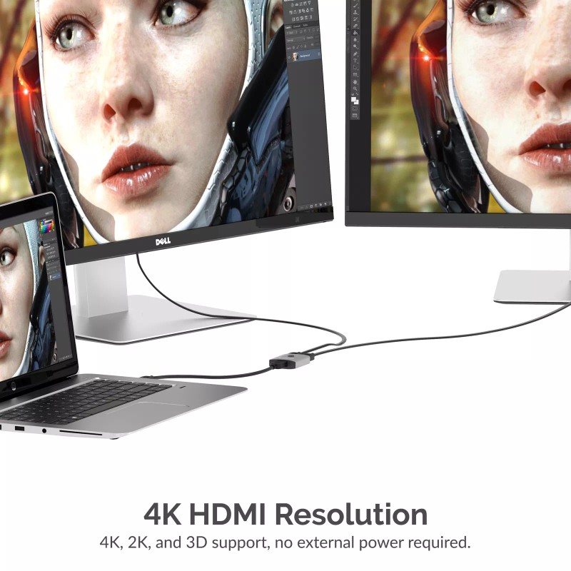 Sabrent 2-Port 4K HDMI Sharing Switch (DA-HSW2)
