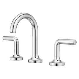 Pfister Zeelan Bathroom Sink Faucet, 8-Inch Widespread, 2-Handle, 3-Hole, Polished Chrome Finish, LF049ZLC