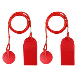 Tiardey 2Pcs Safety Key Treadmill Emergency Stop Universal Magnet Safety Key