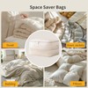 DIMJ Space-Saving Compression Storage Bags - 2 Pack Foldable Duvet