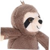 Toyvian Sloth Keychain Backpack Pendant Plush Keychain Charm Bag Hanging