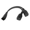 IEC320 C20 to 5 20R 5 20R Power Cord Universal