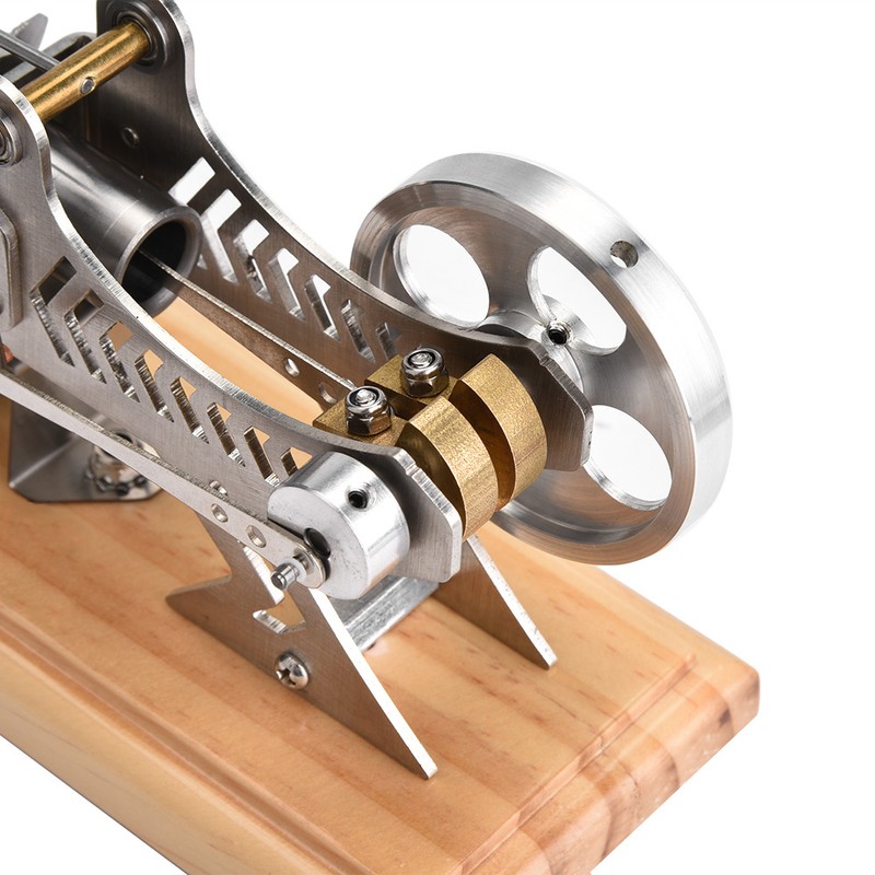 LED Air Stirling Engine Funny Education Electricity Power Generator Model