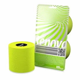 Renova Lime Green Toilet Paper 3 ply Blister Pack 2 Rolls 140 Premium Quality sheets