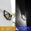 Hqynss Solar Lights for Outdoors,4pc Solar Spotlight with Motion Sensor,100LEDs,3MODES,1200mAh,Suitable
