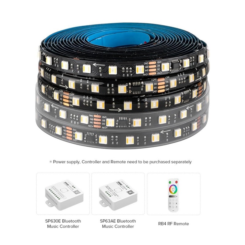BTF-LIGHTING WS2805 SPI RGBCCT Addressable Dream Colour LED Strip WS2805