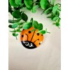 Lady Bug Rock Get Well Gift, Ladybug Rock, Orang Painted