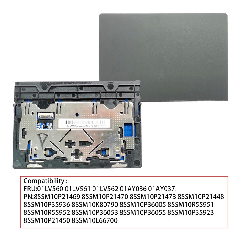 Errum Genuine Original Trackpad for Thinkpad T470 T480 T570 T580
