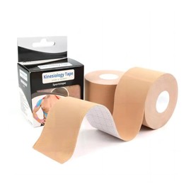 Kinesiology Tape -Tape for Joint and Muscle Support,Sports and Medical, Kinesio Tape for Muscle Support,Knee,Shoulder, Ankle (5cm x 5m) Skin