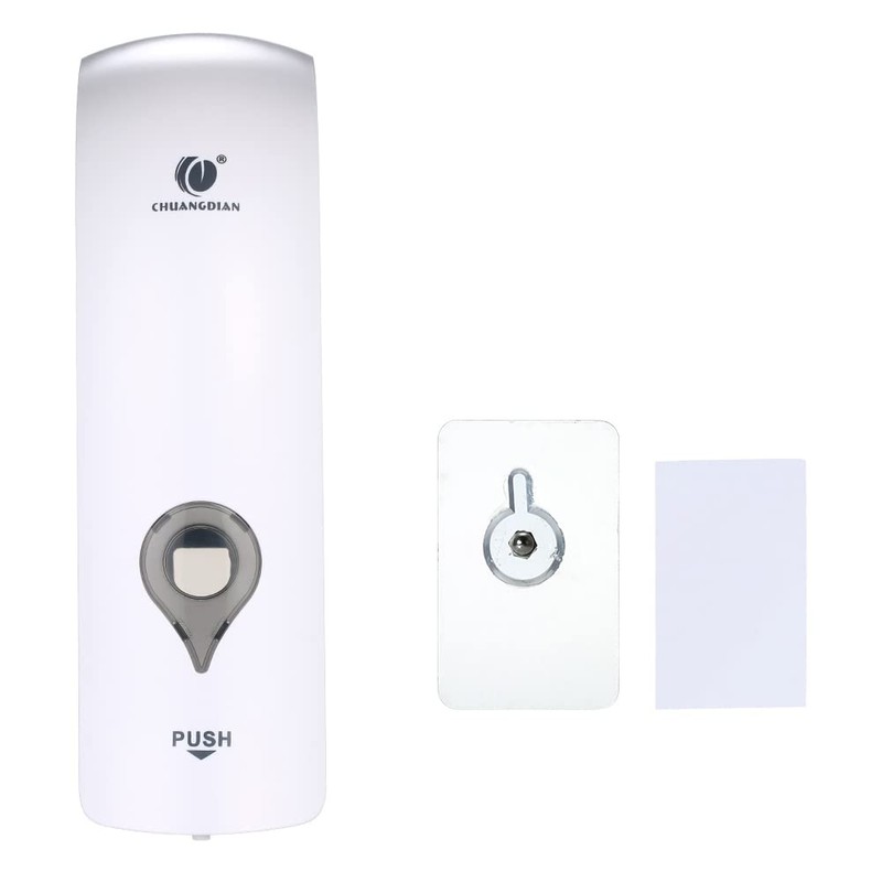 Soap Dispenser, 300ml No Drilling Wall Mounted Single-Head Manual Soap