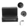 TEHAUX 1Pair Zinc Alloy Barn Door Stopper Sliding Rail Roller