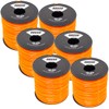 6 Pack 095 Star 5lb Commercial String Trimmer Line