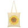 Grindstore Sunflower Tote Bag Cream 38x42cm