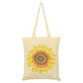 Grindstore Sunflower Tote Bag Cream 38x42cm