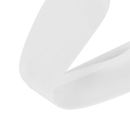 2 uds., Tira de sellado de silicona, cubierta de espacio para mostrador de estufa, tira de sellado de relleno de espacio de horno anti-aceite resistente al calor para cocina(25inch-blanco)