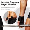 Weight Lifting Hooks (Pair), Heavy Duty Power Wrist Straps Hand