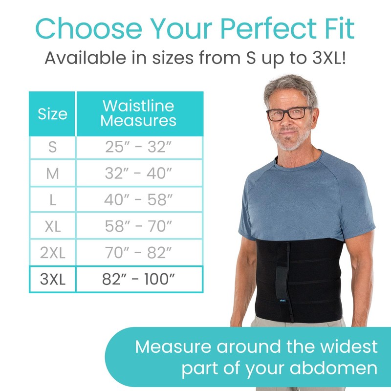 Vive Abdominal Binder Post Surgery (4 Panel) - Postpartum Belly