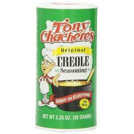 Tony Chachere's Seasoning Creole, 3.25-Ounce (Pack of 12)