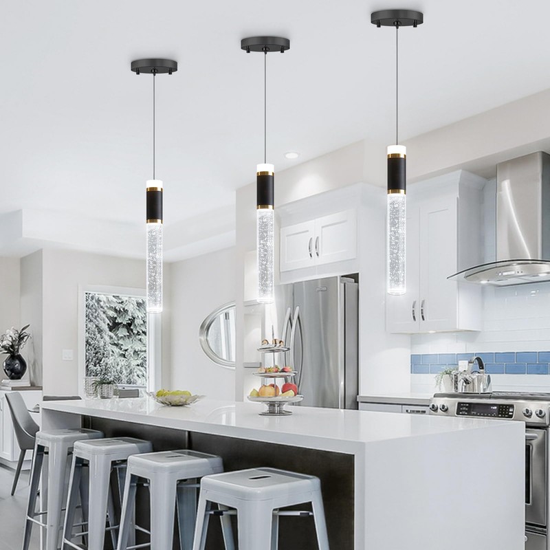 Modern Chandeliers Kitchen Island Pendant Lighting LED Dimmable Lights Hanging