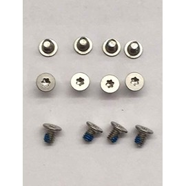 YCLM New Replacement Bottom Cover Screw for Dell XPS 13 9343 9350 9360 XPS 15 9550 9560 M5510 Series Laptop (Silver)