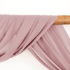 LINXTAR Wedding Arch Draping Fabric 2 Panels 30'' x 18FT