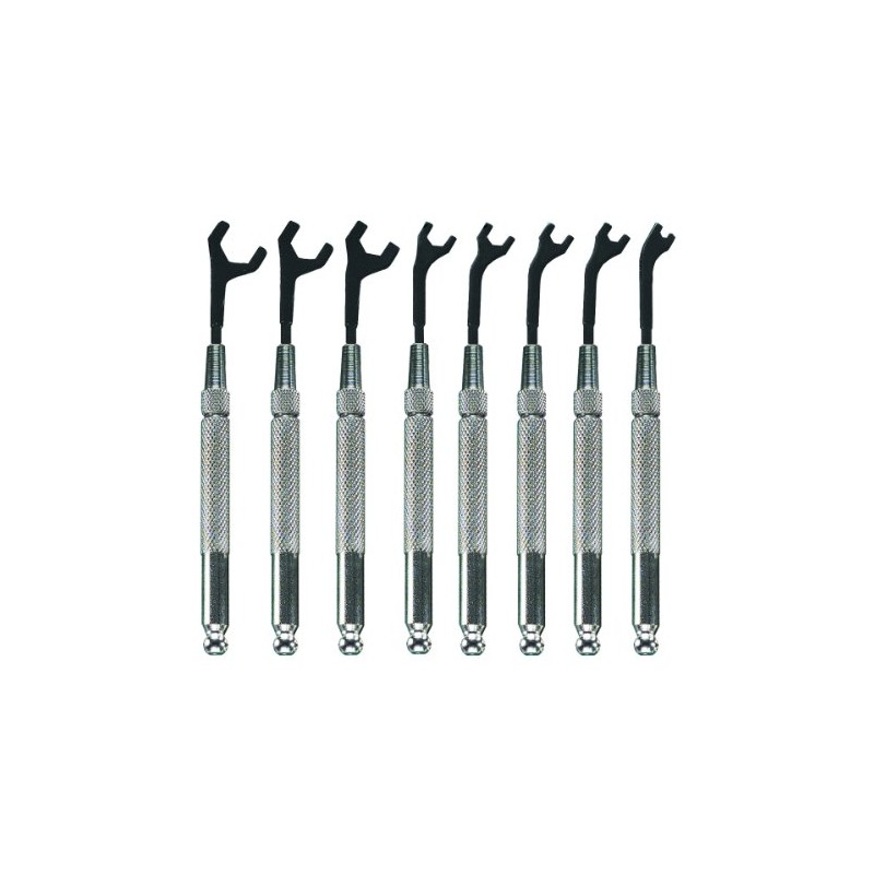 Moody 58-0161 8-Piece Open End Metric Wrench Set