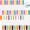 Outus 24 Pieces Neon Markers for Light up LED Board