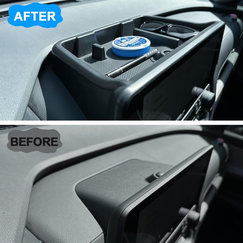 TOPINSTALL 2026 Custom Fit Dash Tray Compatible with 2024-2026 Toyota