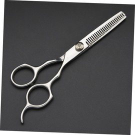 Beavorty Double Teeth Hair Cutting Scissors Professional Hairdressing Shears for Barbers Home Use Durable Styling Tools for Men Women