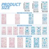 18 Sheets Rhinestone Stickers Self Adhesive Craft Jewels Stickers Mixed