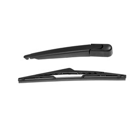 Partuto 12inch Automotive Rear Windshield Wiper Blade Arm Kit for Car Replacement