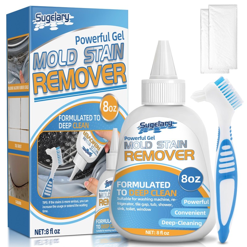 Sugelary Mold Stain Cleaner Gel, 8 Fl oz All-Purpose Gel