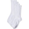 Atsugi CH77082 Socks, High Cut Rib Socks, School Commute, Unisex,