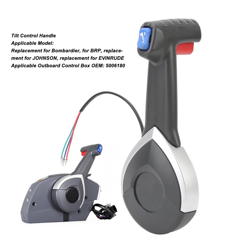 Trim Tilt Handle Flexible Sensitive Outboard Throttle Shift Control Lever