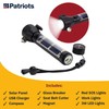 4Patriots HaloXT Rechargeable LED Flashlight, Ultra-Powerful 2000 mAh Battery, 3