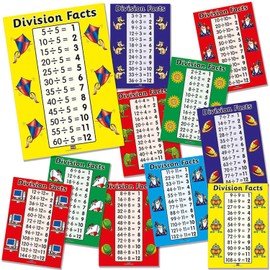 11 Division Facts Maths Childrens Pupils School Classroom Display Wall Poster A4 Primary Teaching Services