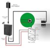 Newgoal Wireless Garage Door Smart Timer Opener Remote Control. Compatible