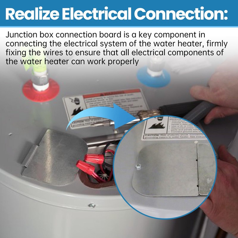 AM29893 Junction Box Cover for Rheem Water Heater, Made of