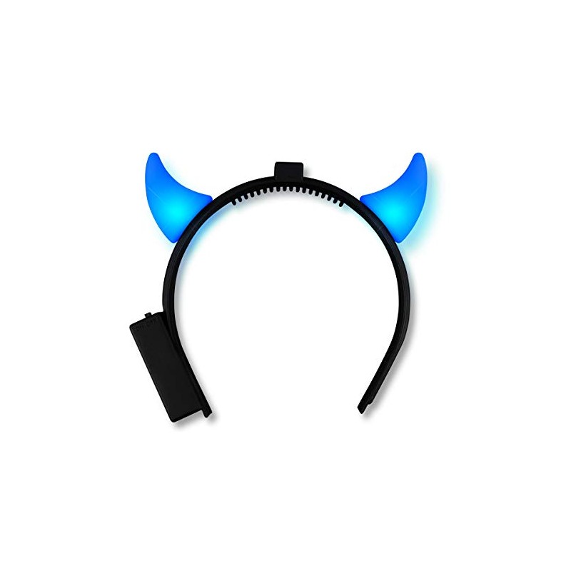 FlashingBlinkyLights Light up Blue Devils LED Headband (Set of 12)