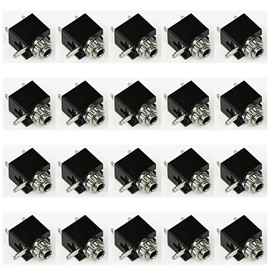 CESS 2.5mm TS Socket PCB Panel Mount for 2.5mm Audio Plug (20 Pack)