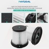 4 Pack IW3511 BU3521 HEPA Filter Replacement Part For Shark
