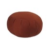 Kapok Zafu, Zabuton and Support Meditation Cushion Set (3pc), Clay
