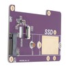 PCIe to M.2 NVMe SSD Expansion Board Support Gen3 SSD