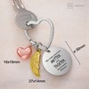 FABACH Best Mum Keyring Guardian Angel Lucky Charm with Heart