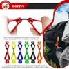 BOZZYS Glove Clips For Work Glove Holders,6 Pack Yellow Grabber