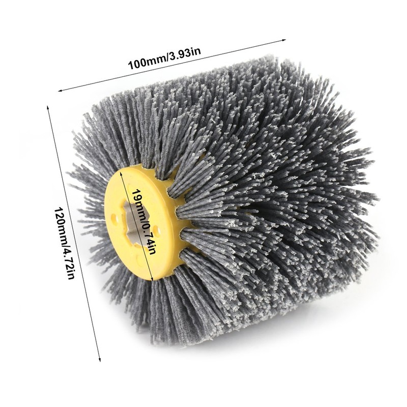Fdit Grinding Wire Pulling Wheel Brush Polishing Wheel Grit #