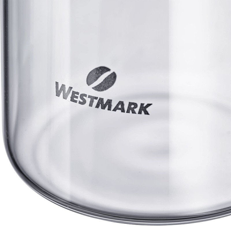 Westmark 24732260 Replacement Glass, Capacity: 1 L, Heat-Resistant, Borosilicate Glass,