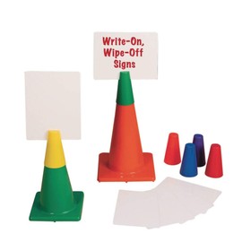S&S Worldwide-W10631 Poly Cone Topper Sign Set