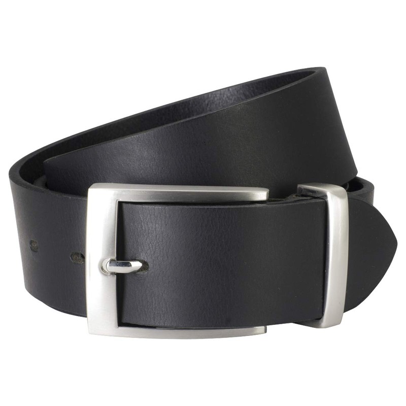 LINDENMANN Men's Leather Belt, Full Cowhide Leather, XXL, Buffalo Leather,