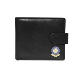 Knight Huddersfield Town Football Club Black Leather Wallet
